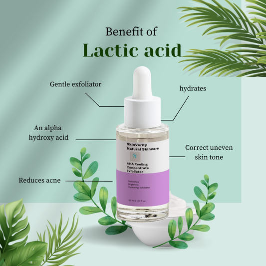 Benefits of AHA Peeling Concentrate with 10% Lactic Acid – Perfect for Skincare Beginners!