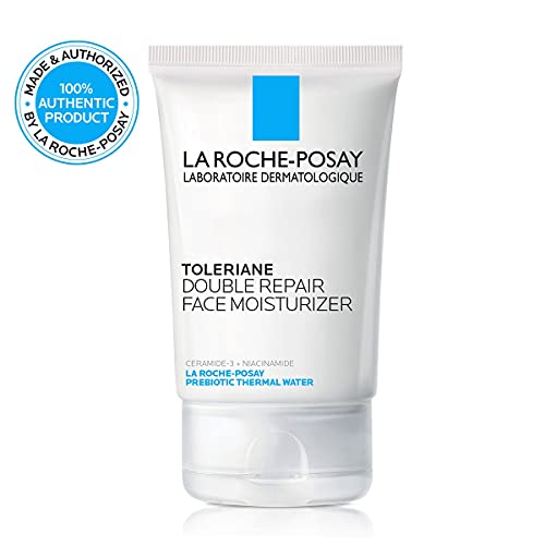 La Roche-Posay Toleriane Double Repair Face Moisturizer | Daily Moisturizer Face Cream with Ceramide and Niacinamide for All Skin Types | Oil Free | Fragrance Free