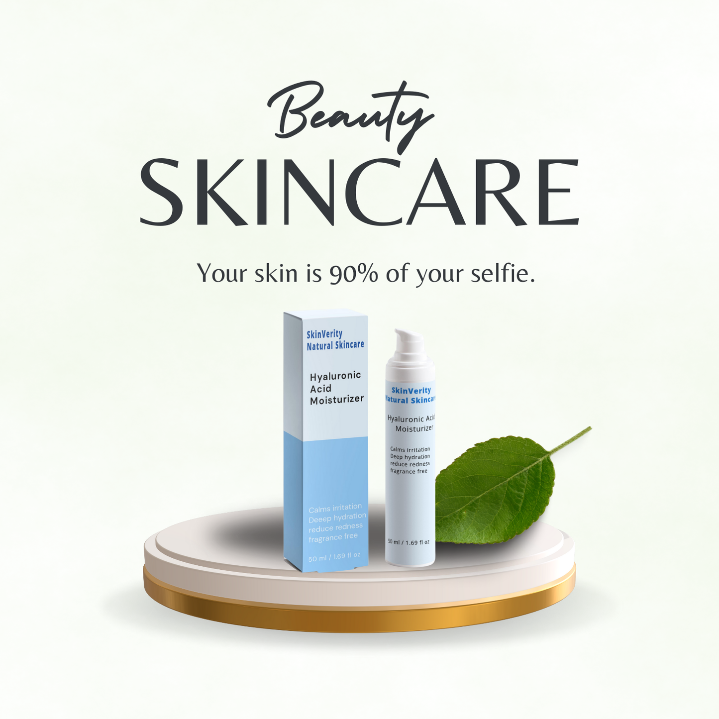 Hyaluronic Acid Skin Moisturizer for Deep Hydration | SkinVerity