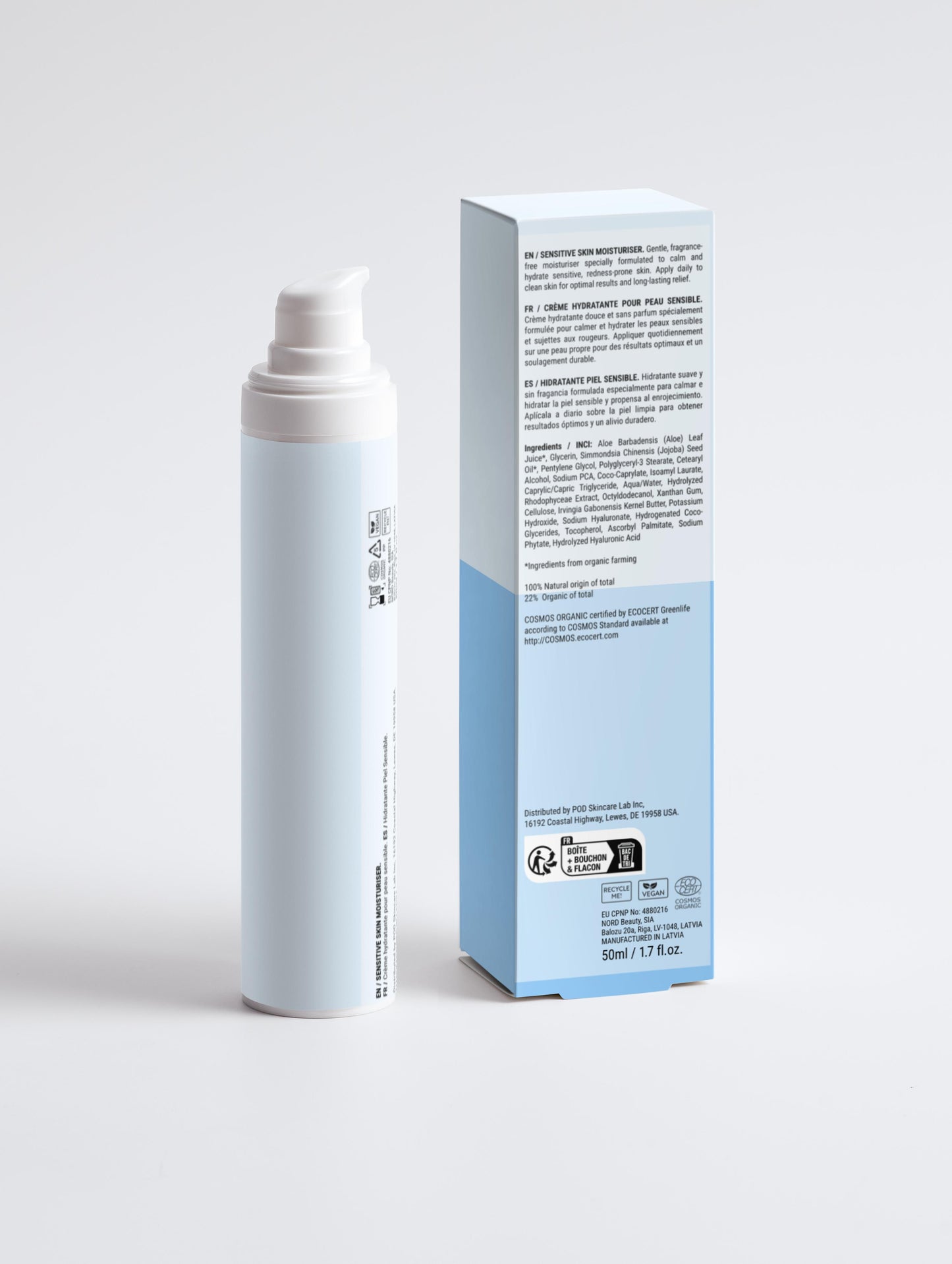 SkinVerity Hyaluronic Acid Moisturizer in sleek packaging, formulated for deep hydration and plumper, healthier-looking skin