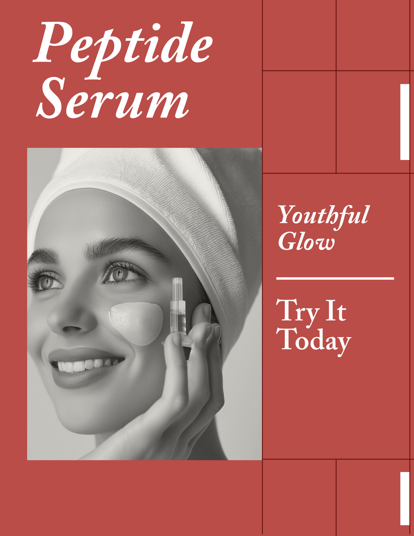 Peptide Anti-Aging Serum – Firm & Smooth Skin | SkinVerity
