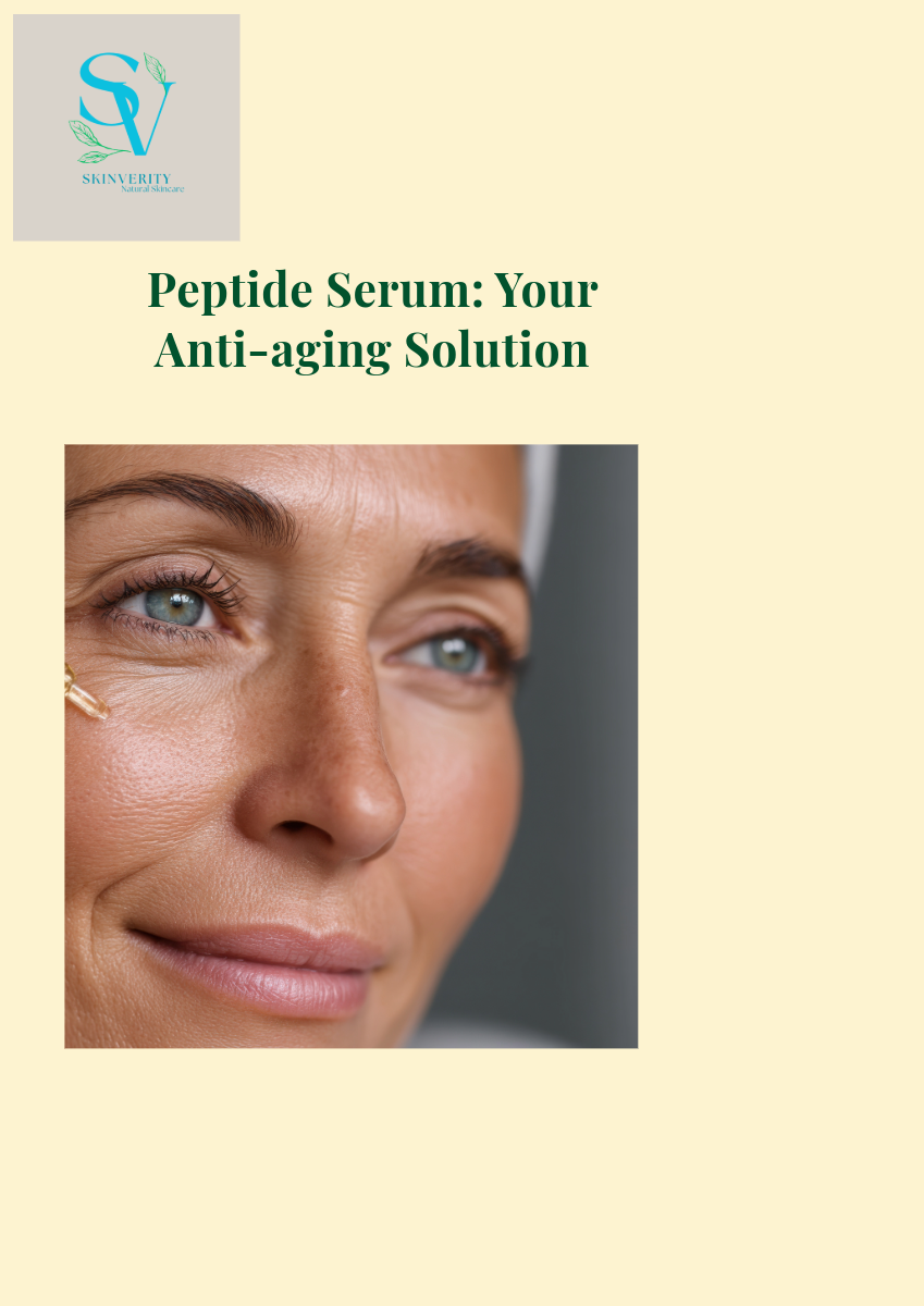 Peptide Anti-Aging Serum – Firm & Smooth Skin | SkinVerity