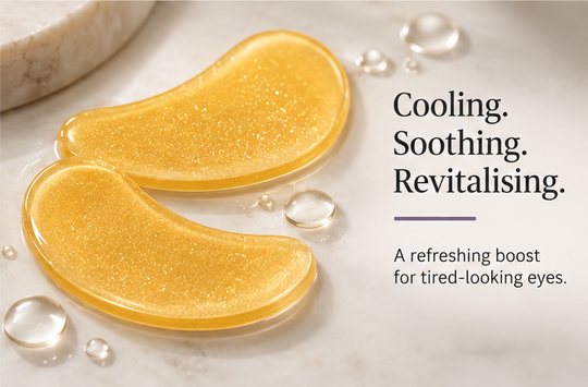 GoldVeil Anti-Age Hydrogel Eye Patches with Niacinamide & Gold