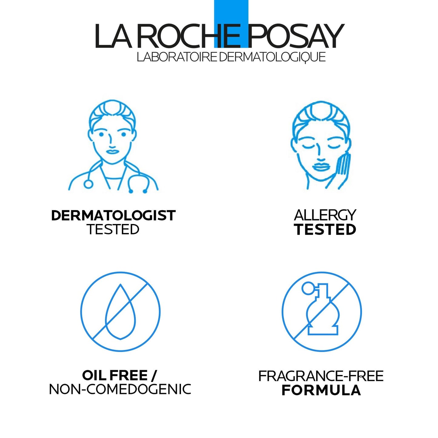 La Roche-Posay Toleriane Purifying Foaming Facial Cleanser, Oil Free Face Wash for Oily Skin and for Sensitive Skin with Niacinamide, Pore Cleanser Won’t Dry Out Skin, Unscented