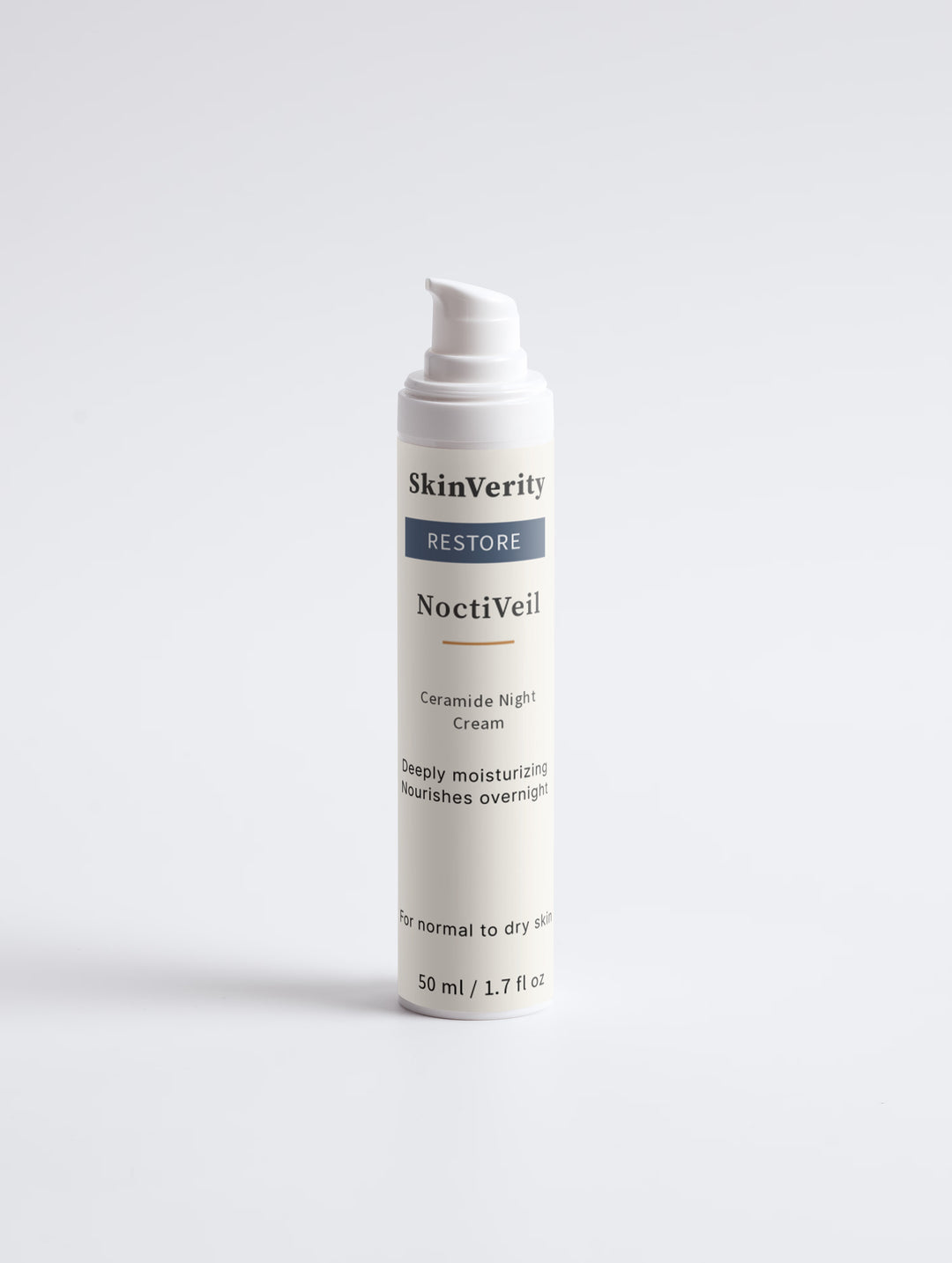 NoctiVeil Ceramide Night Cream for Normal to Dry Skin