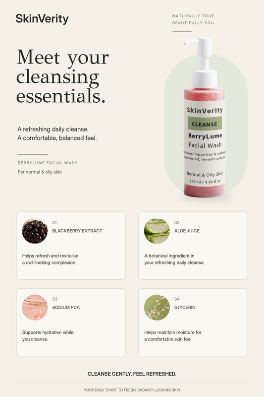 BerryLume Blackberry Facial Wash for Normal & Oily Skin