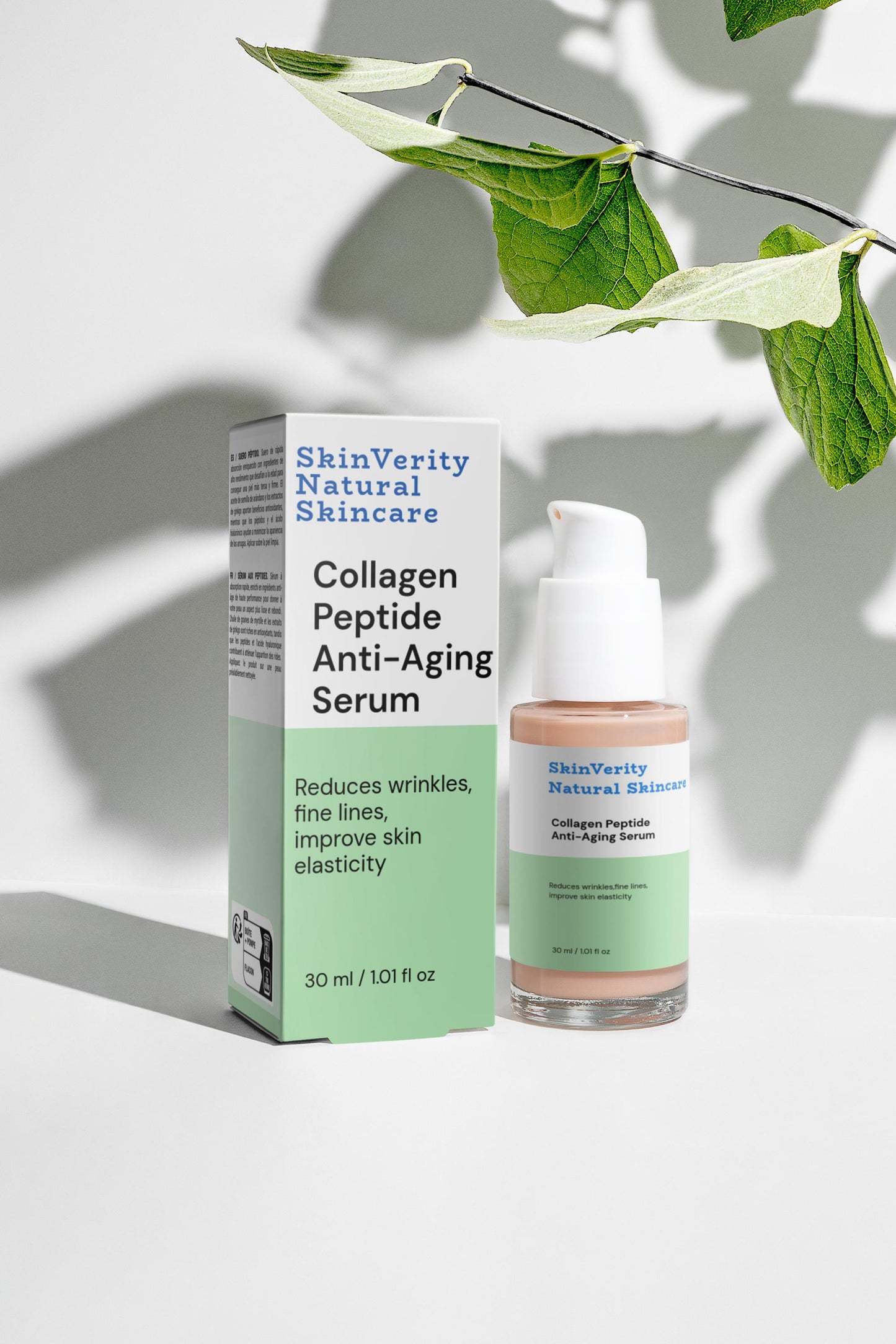Peptide Anti-Aging Serum – Firm & Smooth Skin | SkinVerity
