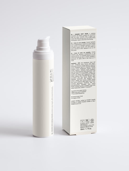 NoctiVeil Ceramide Night Cream for Normal to Dry Skin