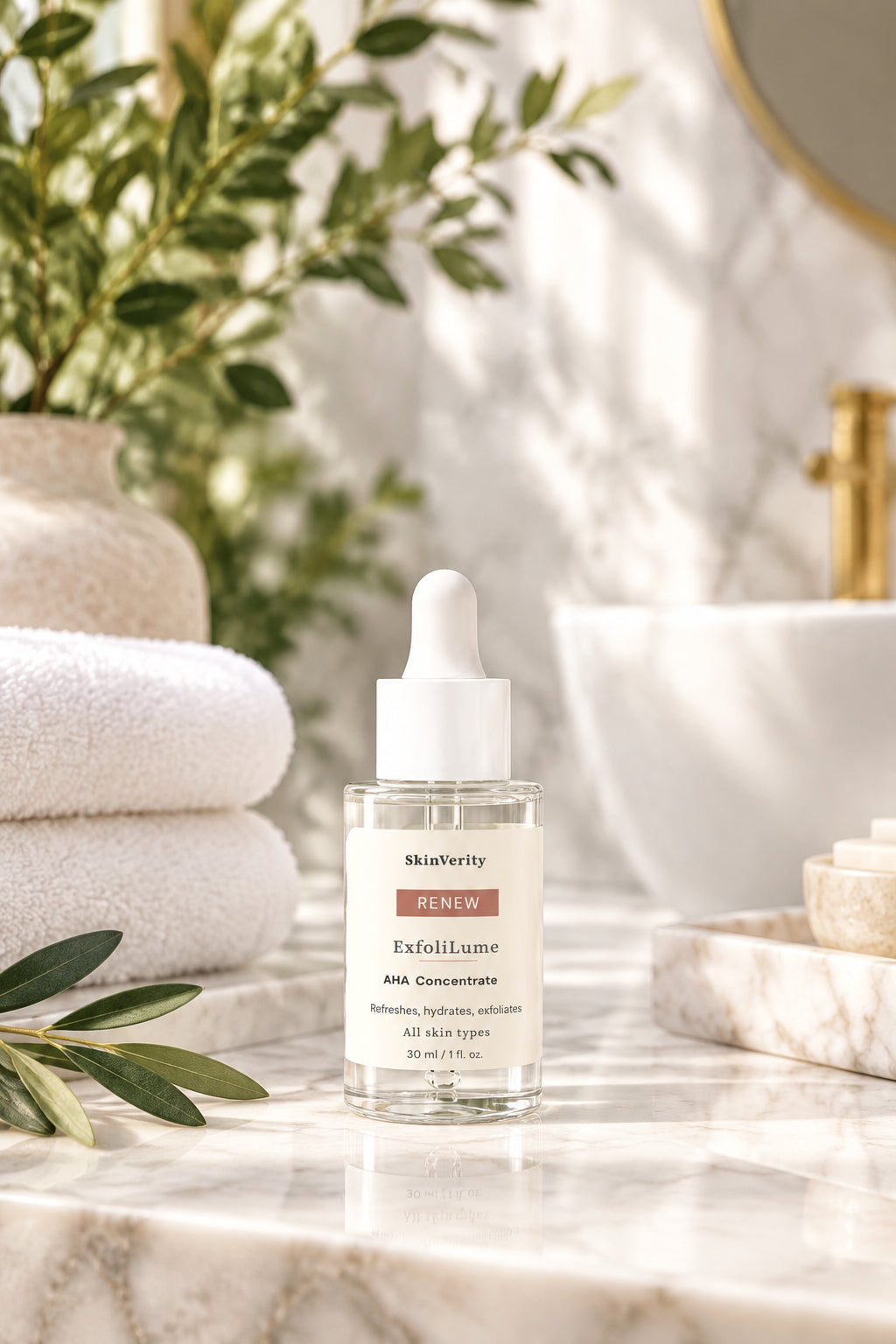 ExfoliLume 10% Lactic Acid AHA Overnight Concentrate